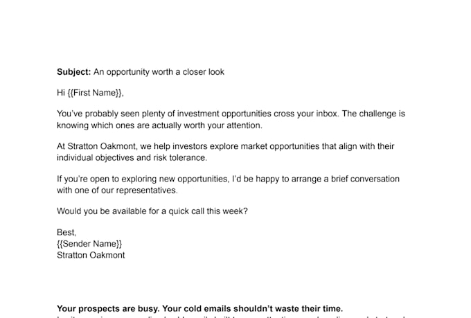 write direct response email copy that drives sales